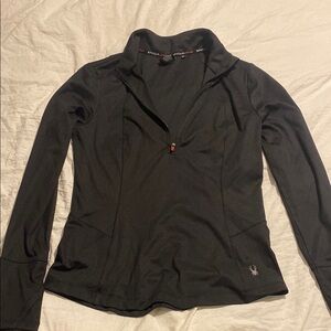 Spyder Fitted Pullover - Black